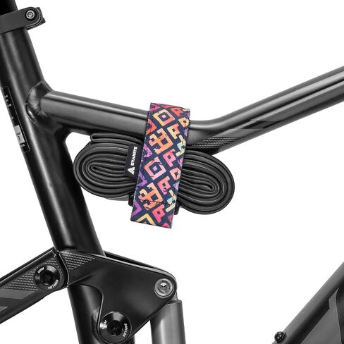 Granite Rockband+ MTB Frame Carrier Strap for Inner Tubes and Bike Tool Kit, Bike Storage Solution for Attaching Extra Gear on Your Mountain Bike, BMX Bike, Road Bike and Gravel Bike (Pine Tree) in Kuwait