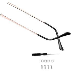 Metal Glasses Arm Replacement, Glasses Legs Replacement Eyeglass Arm,Glasses Repair Kit,DIY Temples for Glasses