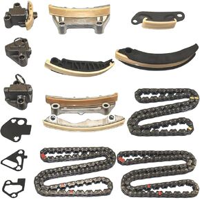 PHILTOP Timing Chain Kit for Grand Vitara 2009-2010, Impala 2012-2020, Impala Limited 2014-2016, LaCrosse 2006-2008, LaCrosse 2010-2017, Malibu 2008-2012, Outlook 2007-2010, SRX 2007-2016 3.6L