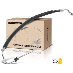 A-Premium Power Steering Pressure Hose Line Assembly Compatible with Honda Civic 2006-2011 & Acura CSX 2006-2011, 1.8L 2.0L, Pump To Rack, Replace# 53713SNAA03, 53713SNAA04, 53713SNAA06