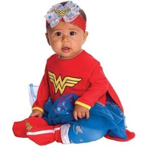 Rubies Baby Girls DC Comics Wonder Woman Costume for Themed Parties and Halloween, Wonder Woman, 0-6 Months US