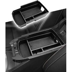 CDEFG for GMC Terrain 2018-2024 علبة منظم وحدة التحكم المركزية للتضاريس 2022 2023 2024 SLE، SLT، AT4، Denali Accessories صندوق تخزين مسند الذراع صينية إدراج لمسند الذراع الأوسط 2024