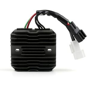 Voltage Regulator Rectifier Fit for Suzuki AN650 BURGMAN 650 SKYWAVE 650 2003-2012 VLR1800 2008-2015 VL1500 2013-2015 Motorcycle Regulator Rectifier, Black
