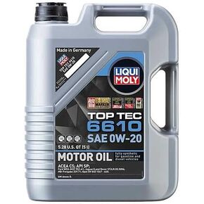 Liqui Moly TOP TEC 6610 0W20 5 Liters (Case of 1)