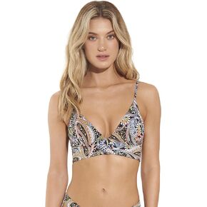Maaji Women's Standard Long Line Triangle Top with Removable Soft Cups