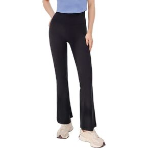 Women's Ultra-Stretch One Size, Soft, Flared Yoga and Athleisure Pants
