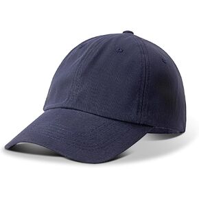 Unisex Black Baseball Cap, 100% Cotton Classic Hats for Men&Women, Soft Cap with Adjustable Closure