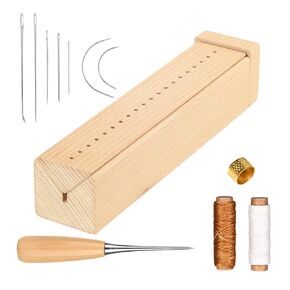 Book Binding Cradle,Beech Wood Book Binding Kits,Used for Book Binding Punching,Book Press Bookbinding, Handmade Bookbinding Supplies, DIY Book Binding Machine,Book Binding Tool,Book Making Kit