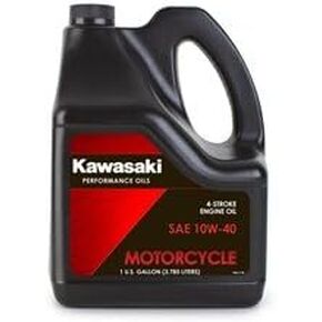 Kawasaki 4-Stroke Motorcycle Engine Oil 10W40 1 Gallon K61021-302