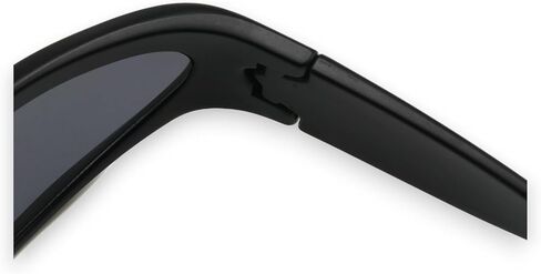 Y2K Wrap Around Sunglasses Black Shades Sporty Glasses Cyber Aesthetic Eyewear Women Men Rave Party in Saudi Arabia