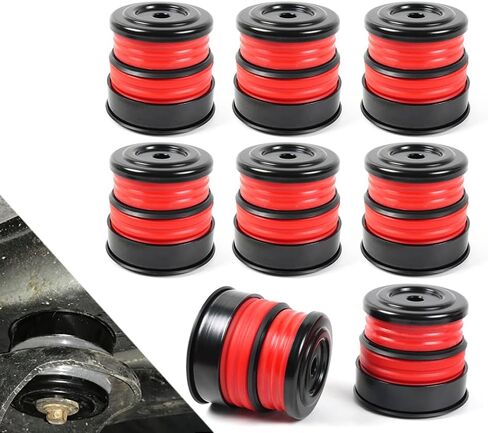 Silicone Body Mount Bushings Kit for 2008-2016 Ford F250 F350 Super Duty Accessories,Silicone F250 Body Mount Bushings Outlast,No Bumps and No Noise Than The Original in Kuwait