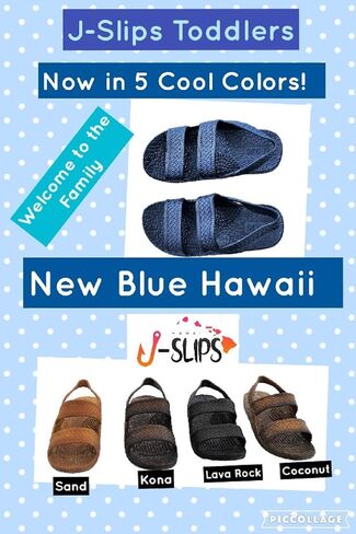 J-Slips Toddler Sandals with Back Strap - Comfortable Boys and Girls Jesus Jandals for Beach and Summer - Waterproof Hawaiian Slides in 12 Colors, Sandalias in Saudi Arabia