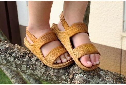 J-Slips Toddler Sandals with Back Strap - Comfortable Boys and Girls Jesus Jandals for Beach and Summer - Waterproof Hawaiian Slides in 12 Colors, Sandalias in Saudi Arabia