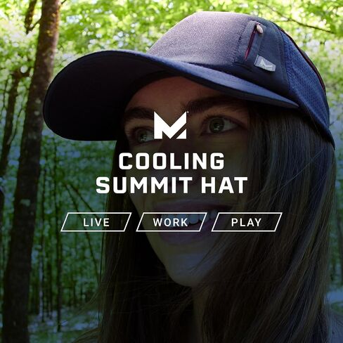 Mission Cooling Summit Hat - Unisex Baseball Cap - Lightweight & Adjustable - Cools Up to 2 Hours - UPF 50 Sun Protection in Saudi Arabia
