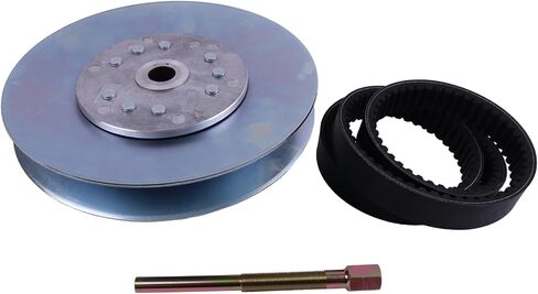 AIVWUMOT Secondary Driven Clutch AM138649 with Belt M174026 With Puller Compatible with John Deere TH 6X4,TS 4X2,TX4X2,TX Turf,TX Turf 4X2 Gator Utility Vehicles AM133500 AM136576 AM136809 in Kuwait