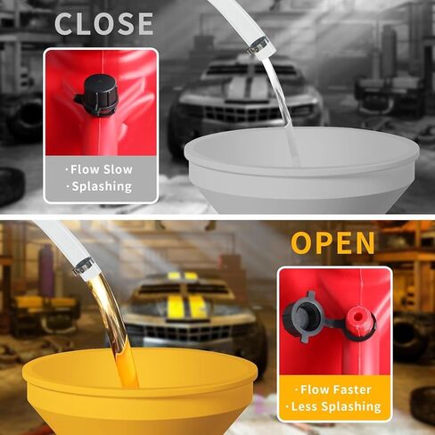 قبعات تهوية 3045 من Racing Fuels - لعلبة إبريق VP سعة 5.5 جالون، قبعة علوية سوداء - بلاستيك، 24 مم (عبوة من 12 قطعة) in Saudi Arabia