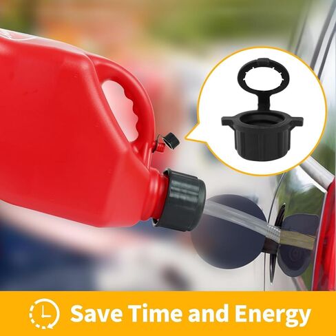 قبعات تهوية 3045 من Racing Fuels - لعلبة إبريق VP سعة 5.5 جالون، قبعة علوية سوداء - بلاستيك، 24 مم (عبوة من 12 قطعة) in Saudi Arabia