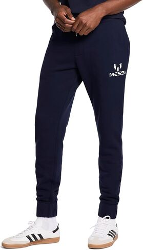 بنطال ميسي لايف ستايل فليس للرجال، بنطال رياضي برباط، مقاس مريح in Kuwait