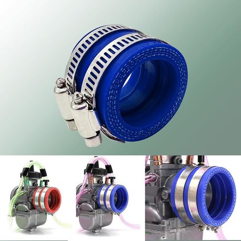 35 40 45mm Motorcycle Carburetor Rubber Adapter Intake Manifold Carburetor Boot Joints for Motorcycle Carburetor (40mm) in Kuwait