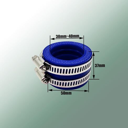 35 40 45mm Motorcycle Carburetor Rubber Adapter Intake Manifold Carburetor Boot Joints for Motorcycle Carburetor (40mm) in Kuwait