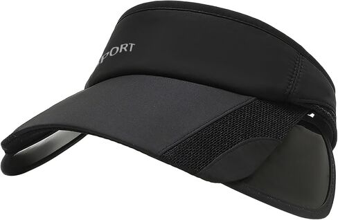 Unisex Open Top Sun Hat Golf Sun Visor Cap Hats Retractable Wide Brim UV Protection Adjustable Baseball Cap for Women Men in Saudi Arabia
