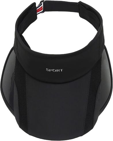 Unisex Open Top Sun Hat Golf Sun Visor Cap Hats Retractable Wide Brim UV Protection Adjustable Baseball Cap for Women Men in Saudi Arabia