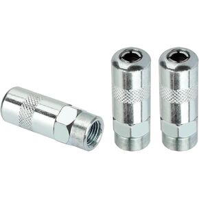 قارنات مسدس الشحوم DCGG5701-3 (3 عبوات) لمسدس الشحوم من ديوالت. تناسب خرطوم مسدس الشحوم من ديوالت، مسدس الشحوم الهوائي، عالي التحمل، 1/8 بوصة NPT، 10,000 MAX PSI.