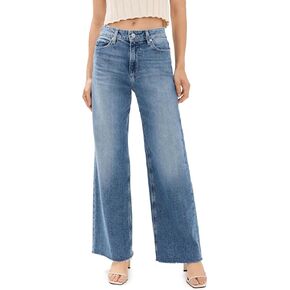 PAIGE Women's Anessa Raw Hem Jeans