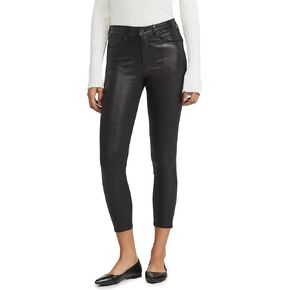 L'AGENCE Women's Margot Coated Skinny Jeans