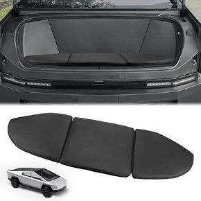 MAIKER Frunk Seat Cushion Compatible with Tesla Cybertruck 2023 2024 Leather Front Trunk Seat Cushion Folding Portable Water Resistant Seat Cushion Camping Travel Accessories