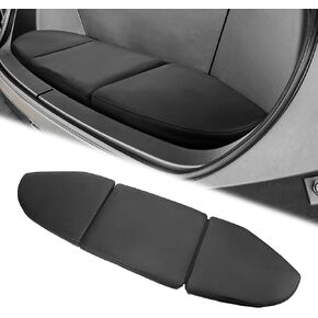 Z8 Cybertruck Front Trunk Seat Cushion Compatible with Tesla Cybertruck 2023-2024, Water Resistant Cargo Cover,Foldable Trunk Seat Cushion for CT Accessories(Leather,Easy to Clean,Anti-Slip)