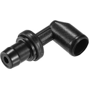 PCV Valve Compatible for Mazda 3 2007-2012 for Mazda CX-7 2007-2012, Durable Plastic Black Exhaust Positive Crankcase Ventilation Valve Fittings