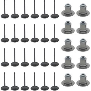 24 Pcs 12575351 Intake Air-out Valve, Engine Intake Exhaust Valve Replacement for Buick Allure Enclave Lacrosse 3.6L Dohc Replace 12575354
