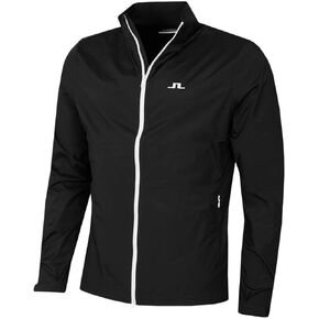 2024 سترة جولف J.Lindeberg Ash Light Packable سوداء كبيرة in Kuwait