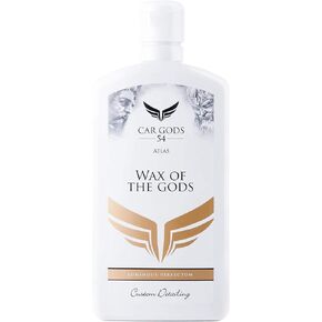 Car Gods Carnauba Wax Ultimum Perfectum, 17fl Oz - High Gloss Vehicle Shine Removes Minor Surface Defects Super Smooth Finish Hydrophobic Protection Beading Water Repelling Dirt Easy Use