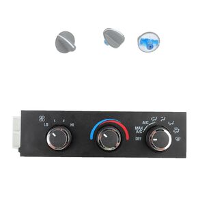 AC Heater Climate Control Module Switch for Chevrolet Express GMC Savana 1500 2500 3500 1996-2014 2015 2016 2017 2018 2019 2020, C4500 C5500 C6500 2003 2004 2005 2006 2007 2008 2009, 599-217 15073274