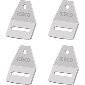 ICECO Portable Fridge Tie Down Kit | For APL55/VLPRO/JP PRO Fridges | Ensure your fridge at all times (Silver)