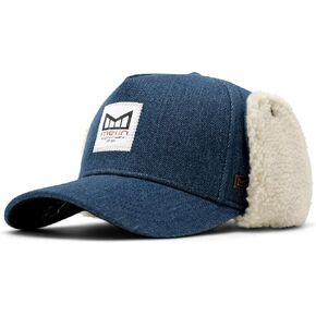 melin Odyssey Stacked Lumberjack Thermal, Winter Strapback Hat with Adjustable Ear Flaps, Cold-Weather Caps for Men & Women