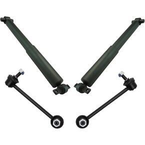 TRQ Rear Suspension Kit Shock Absorber Sway Bar Stabilizer Link Compatible with 2009-2015 Honda Pilot