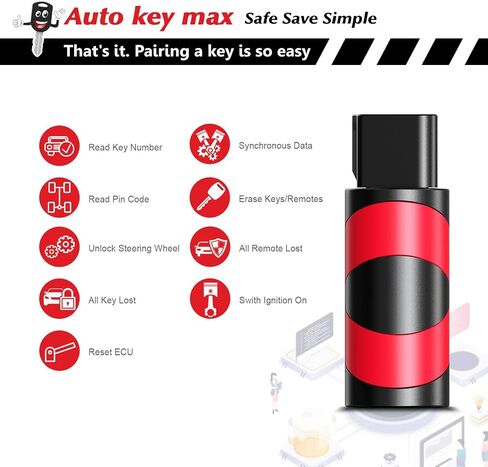 Programmable Keyfob, Replacement Car Keys Fob and DIY Programmer Kit for 2011 2012 2013 2014 2015 2016 2017 2018 2019 Toyota Sienna Smart Remote HYQ14ADR (Programmer Kit) in Saudi Arabia