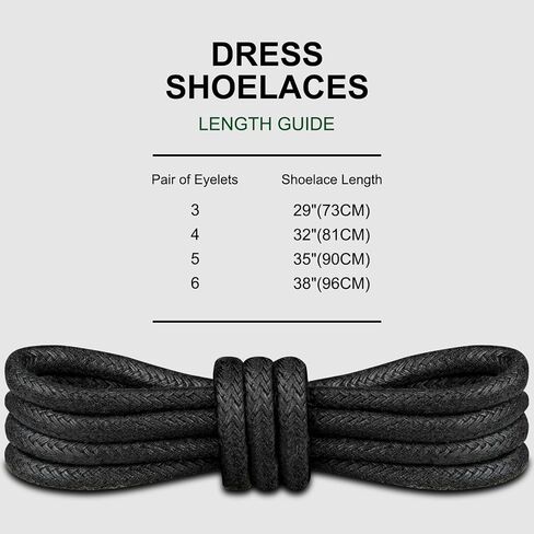 Shoelaces for Allen Edmonds Waxed Round Shoe Laces Replacement Dress Oxford Shoes in Kuwait