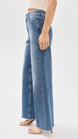 PAIGE Women's Anessa Raw Hem Jeans in Saudi Arabia