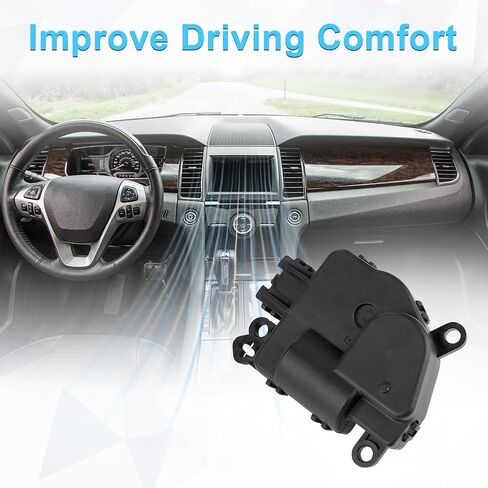 استبدال مشغل باب مزيج HVAC لـ 604-228 4F2Z19E616FA متوافق مع Ford Explorer F150 F250 F350 F450 F550 Super Duty Lincoln MKS MKT Mark LT Mercury Monterey Sable مشغل باب الهواء in Saudi Arabia