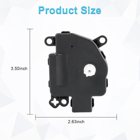 استبدال مشغل باب مزيج HVAC لـ 604-228 4F2Z19E616FA متوافق مع Ford Explorer F150 F250 F350 F450 F550 Super Duty Lincoln MKS MKT Mark LT Mercury Monterey Sable مشغل باب الهواء in Saudi Arabia