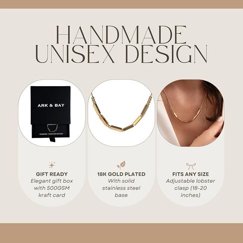 Christian Morse Code Necklace for Her | 18K Gold Plated Chunky Morse Code Necklace for Women | Women’s Religious Minimalist Gold Beaded Necklace with Inspirational Bible Verse for Encouragement in Kuwait
