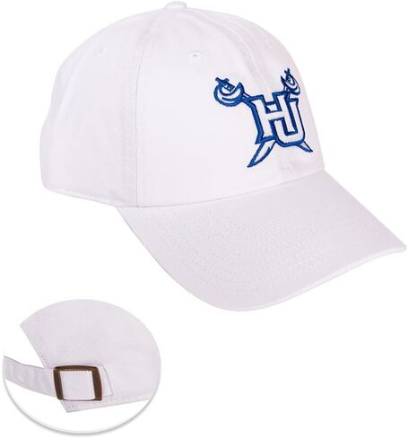 Desert Cactus Hampton University Baseball Hat Virginia Pirates Brimmed Embroirderd Cap Adjustable Cloth Strap Adult (Style D) Black in Saudi Arabia