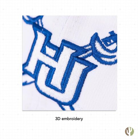 Desert Cactus Hampton University Baseball Hat Virginia Pirates Brimmed Embroirderd Cap Adjustable Cloth Strap Adult (Style D) Black in Saudi Arabia