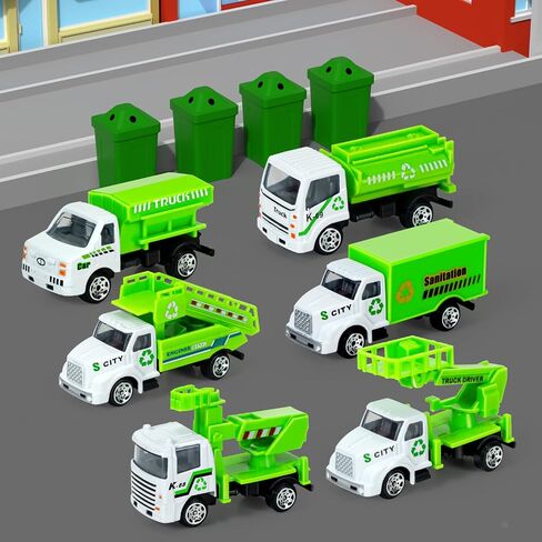 Diecast Fire Trucks 6 Pack, Mini Fire Truck Toys for Toddlers 3-5 Kids Fire Engine Emergency Vehicles Toy Set for Boys Girls Age 1-3 4 5 6 7 Years Birthday Party Favors Gift & Goodie Bags Stuffers in Kuwait