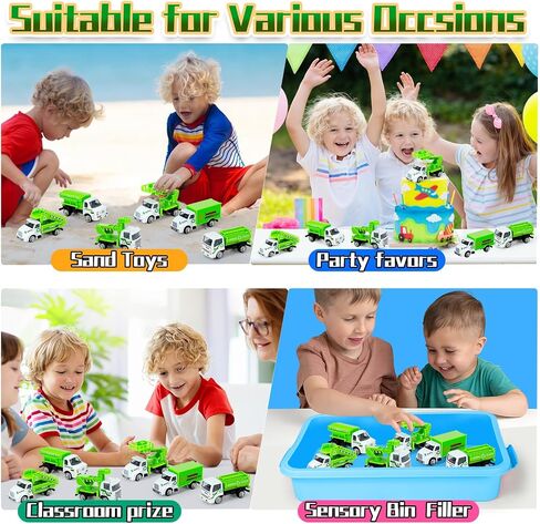 Diecast Fire Trucks 6 Pack, Mini Fire Truck Toys for Toddlers 3-5 Kids Fire Engine Emergency Vehicles Toy Set for Boys Girls Age 1-3 4 5 6 7 Years Birthday Party Favors Gift & Goodie Bags Stuffers in Kuwait