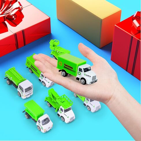 Diecast Fire Trucks 6 Pack, Mini Fire Truck Toys for Toddlers 3-5 Kids Fire Engine Emergency Vehicles Toy Set for Boys Girls Age 1-3 4 5 6 7 Years Birthday Party Favors Gift & Goodie Bags Stuffers in Kuwait